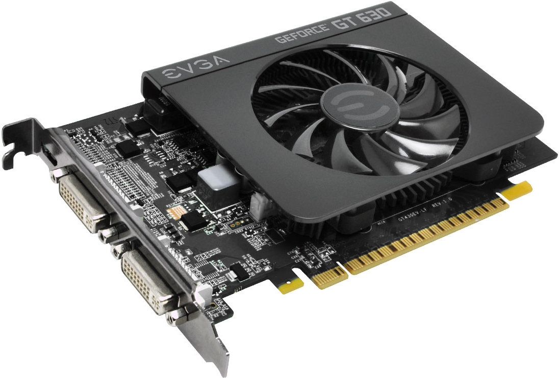 

Видеокарта GF GT630 2GB GDDR3 EVGA (02G-P3-2639-KR) Refurbished