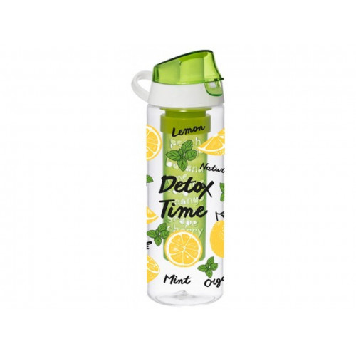 

Бутылка для воды Herevin Lemon-Detox Time Display 161558-812 (0.75л)