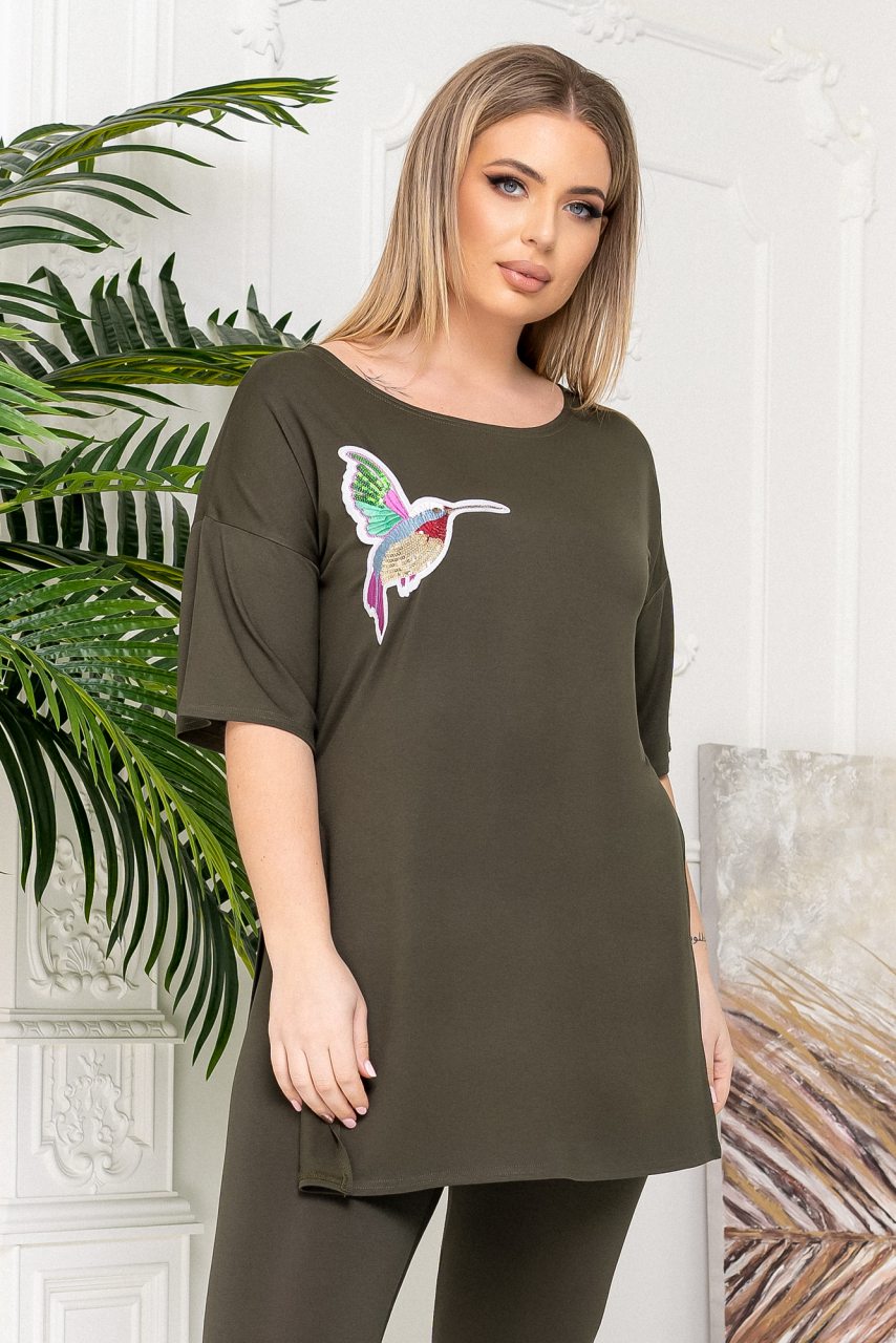 

Футболка с высокими боковыми разрезами (31718_48-52)