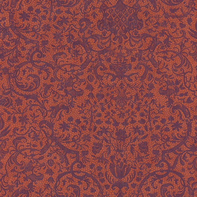 

Обои Casadeco Signature SIGN81973102 кружево классическое красный 0.53 х 10.05 м