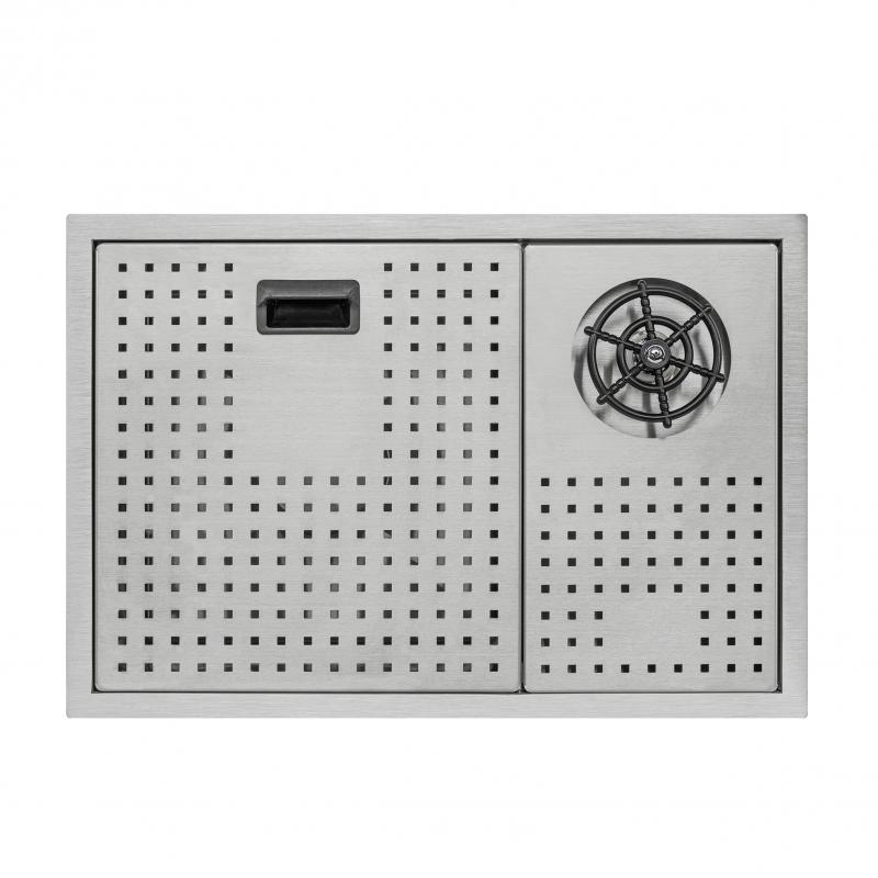 

Кухонная мойка Qtap DC5638 Satin 3.0/1.2 мм (QTDC56383012) с крышкой