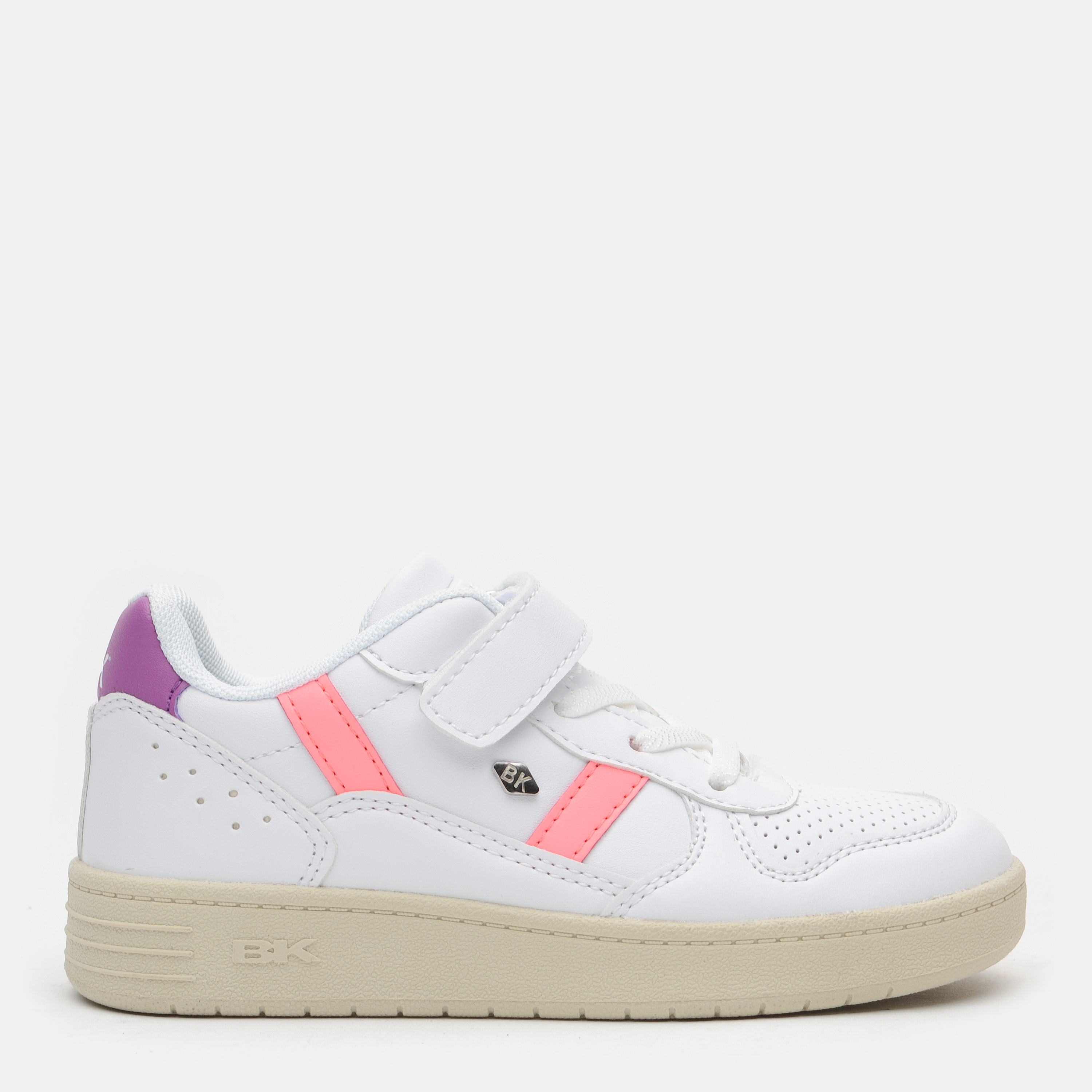 

Кеды British Knights Raww B47-3615C-04 35 23.2 см White/Neon Peach/Purple