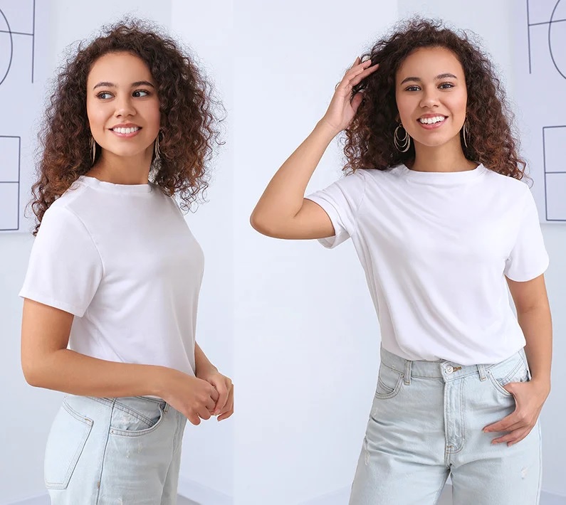 

Футболка FG "Base color" Белый - Трикотаж, Футболка FG "Base color" Белый 42-44 Трикотаж