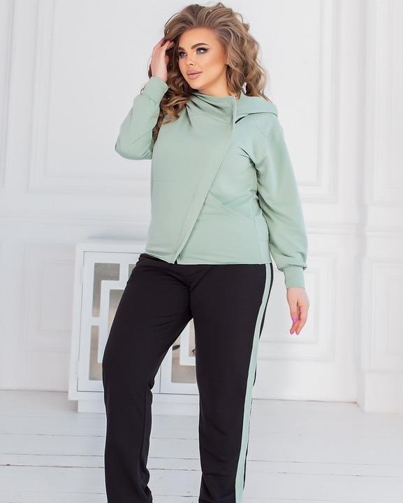 

Спортивный костюм G&M k-79219 52-54 Размер цвет ментоловый