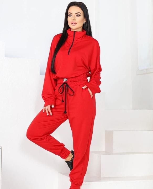 

Спортивный костюм G&M k-77714 42-44 Размер цвет красный