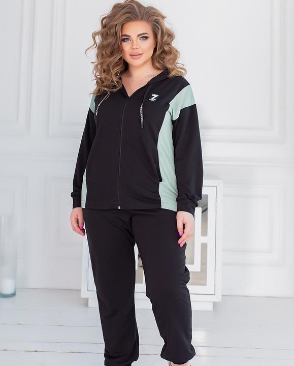 

Спортивный костюм G&M k-79213 48-50 Размер цвет ментоловый