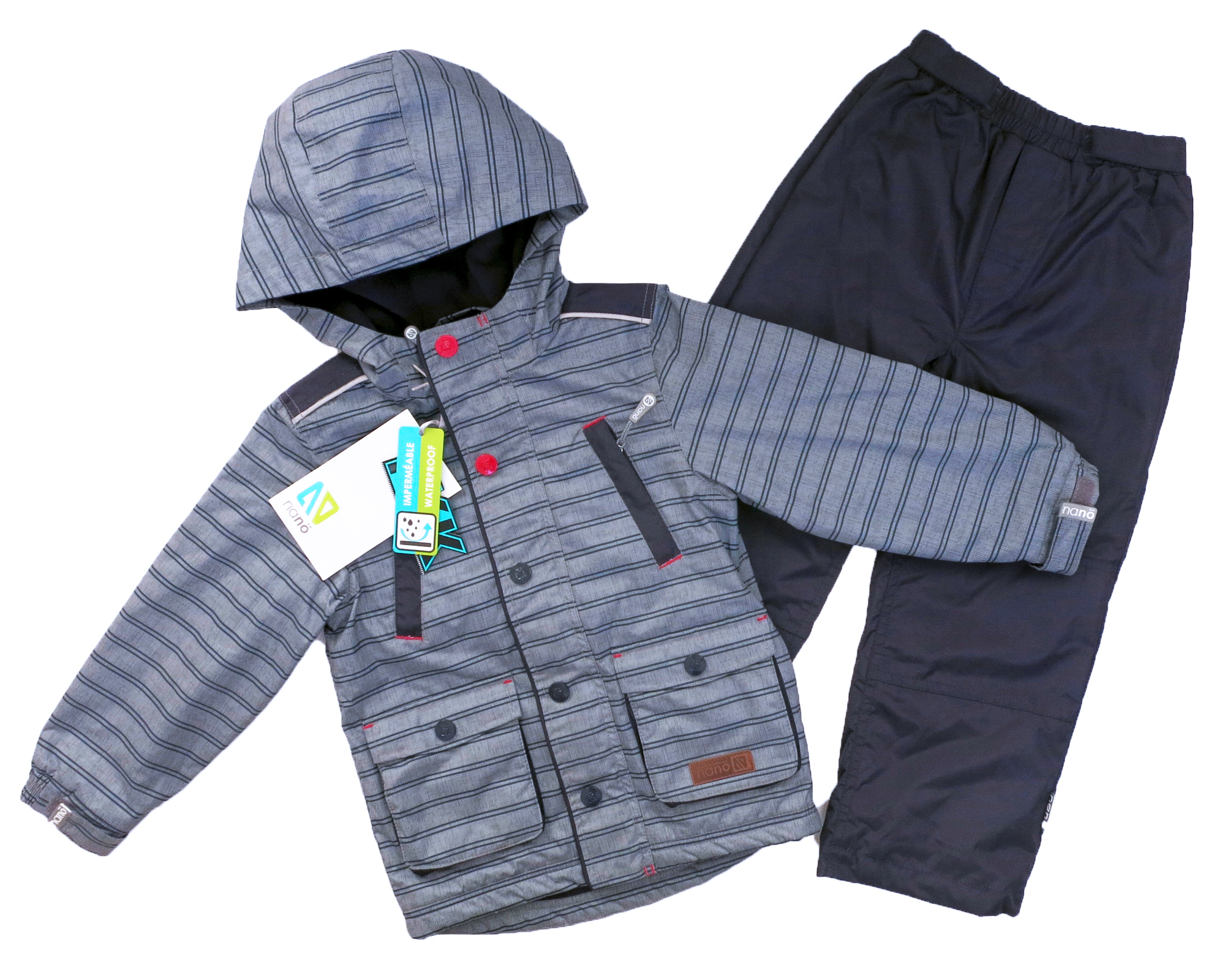 

Демисезонный комплект на флисе NANO S18M277-MidGreyMix серый + черный 112 - 120 см (S18M277-MidGreyMix-6)