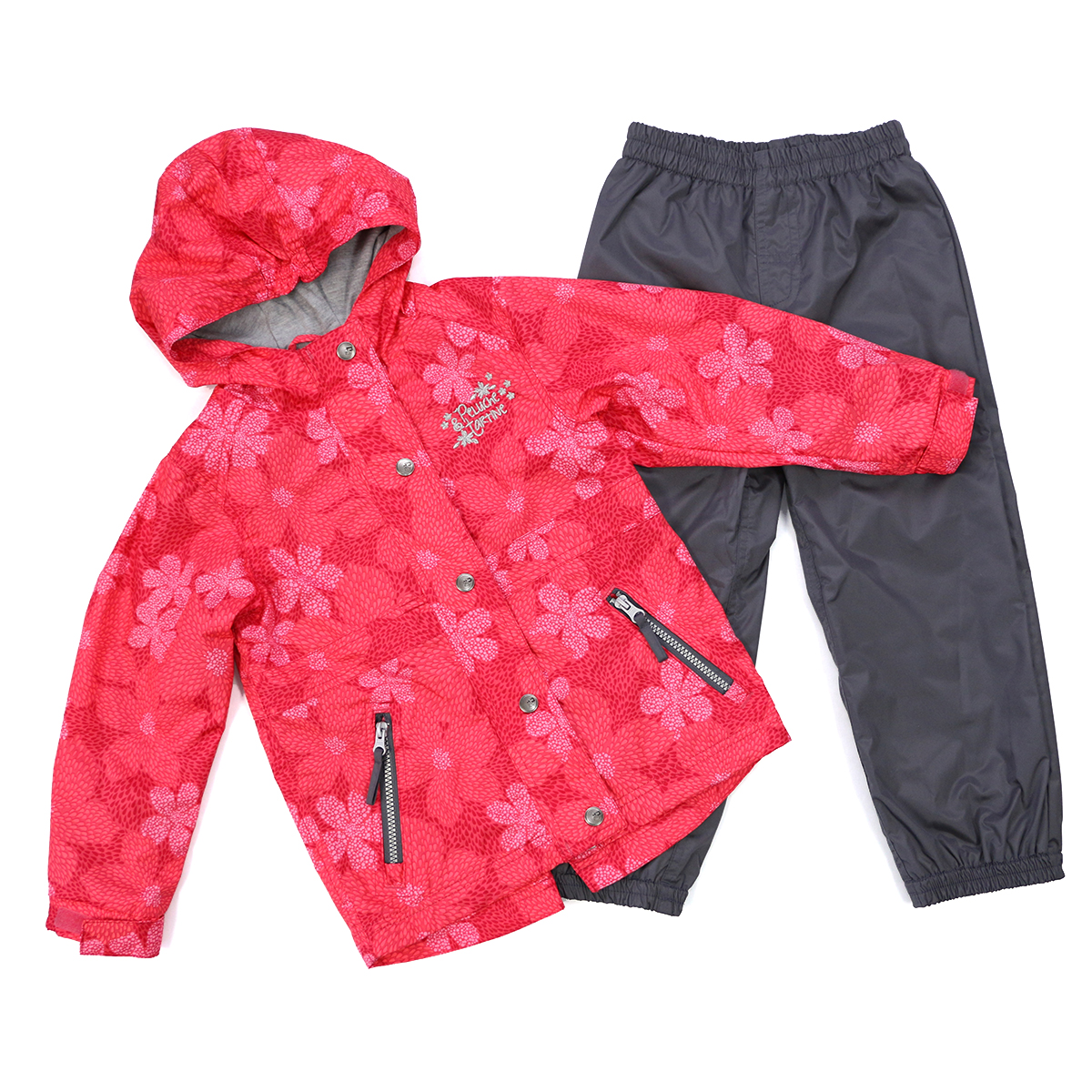 

Демисезонный комплект на трикотаже Peluche&Tartine S17M72-Geranium коралловый + темно-синий 92 - 100 см (S17M72-Geranium-3)