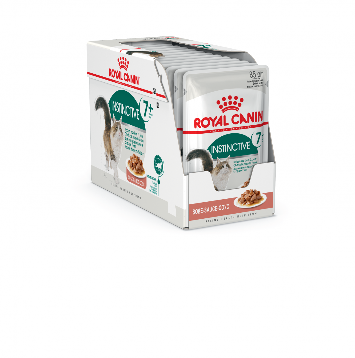 

Влажный корм для котов Royal Canin Instinctive 7+ Sauce 12 шт(упаковка) (4083001up)