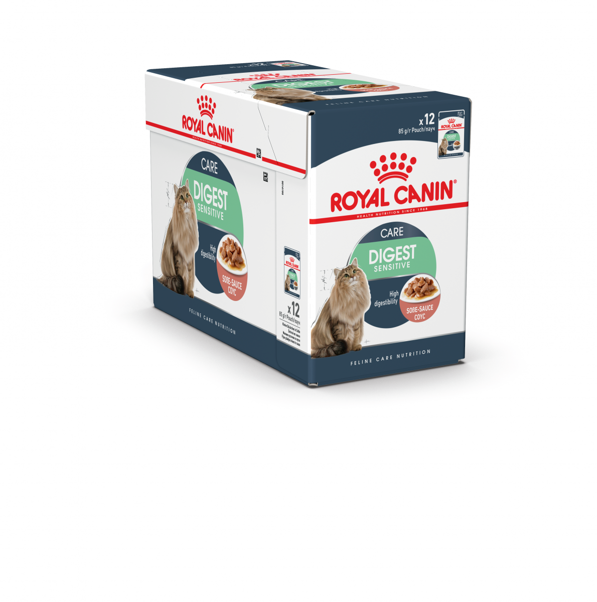 

Влажный корм для котов Royal Canin Digest Sensitive Care Sauce 12 шт(упаковка) (4076001up)