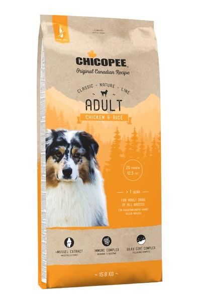 

Сухой корм для собак Chicopee CNL Adult Chicken & Rice 2 кг (015271)
