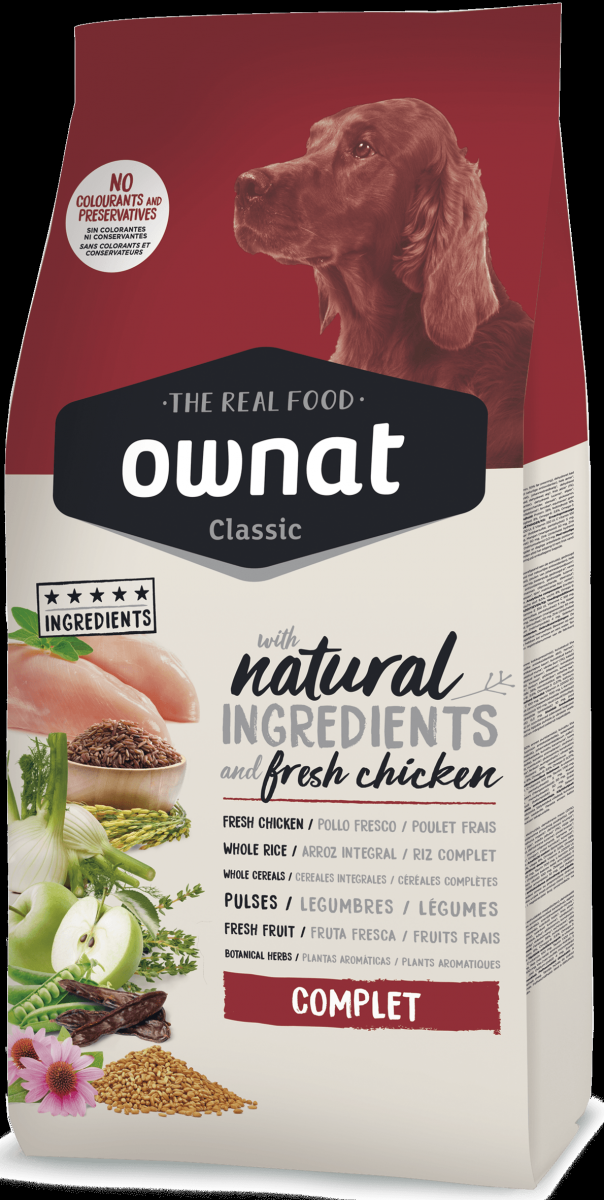 

Сухой корм для собак Ownat Classic Complet 4 кг (16044)