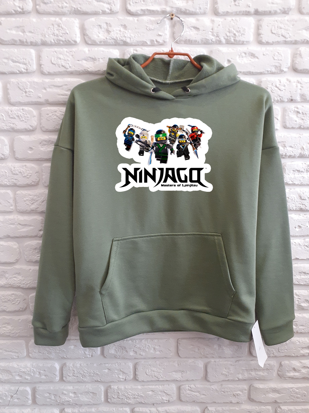 

Худи для мальчиков ArtSvet Лего Ниндзяго (LEGO Ninjago) Зеленый 152 см MNNINGTZ