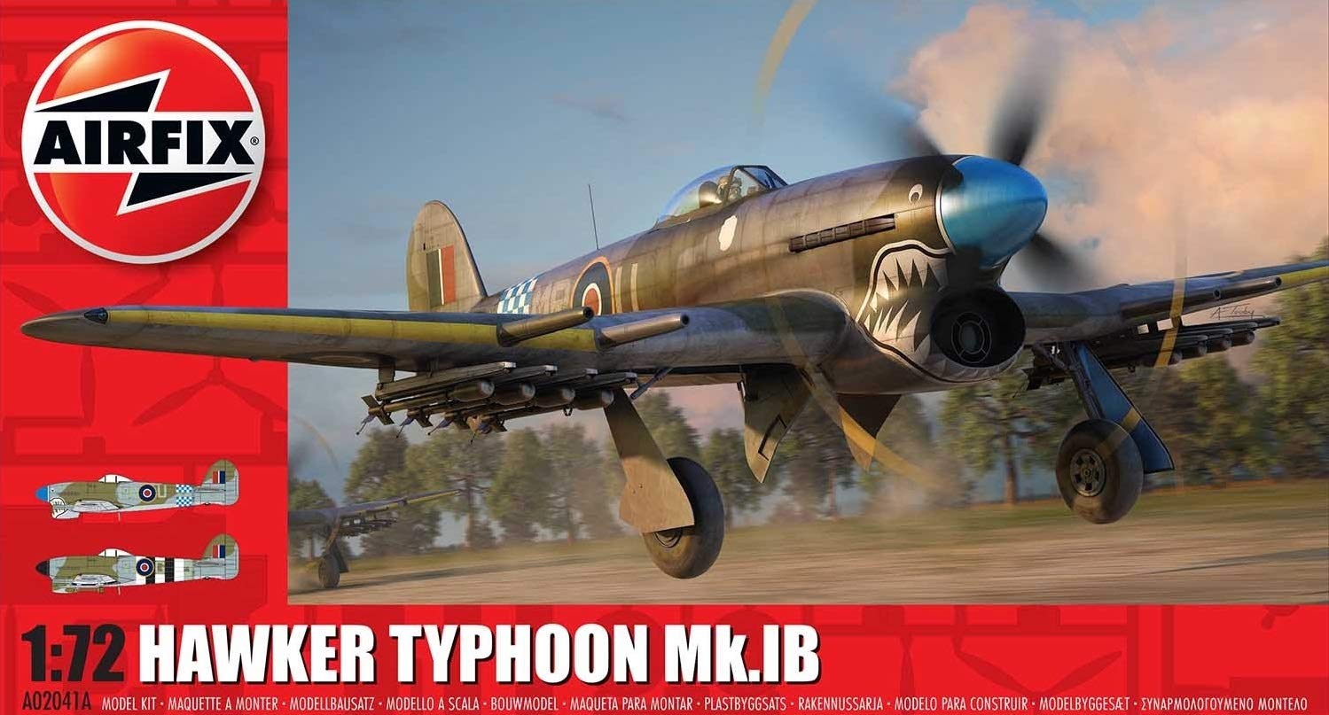 

Сборная модель Airfix Самолет Hawker Typhoon Mk.Ib (02041A)