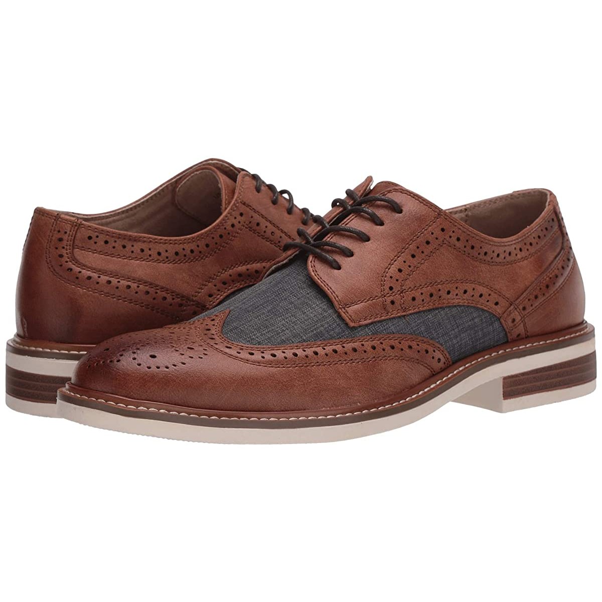 

Туфли оксфорды Kenneth Cole Jimmie Lace-Up WT Brown/Grey, 40.5 (255 мм)