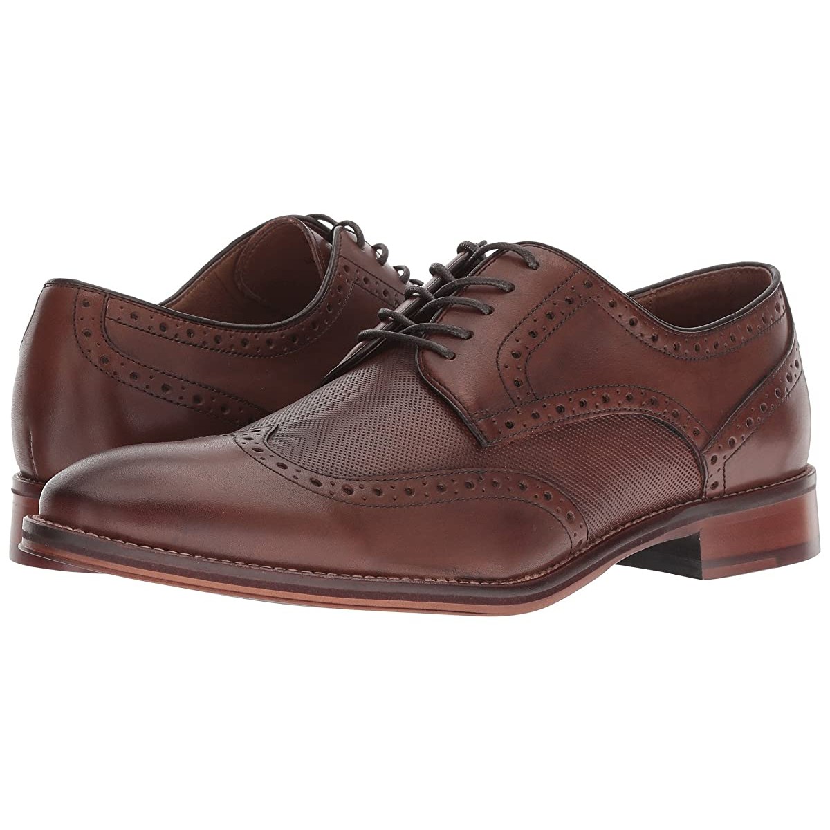 

Туфли оксфорды Johnston Murphy Conard Embossed Wingtip Oak Italian Calfskin, 43 (280 мм)