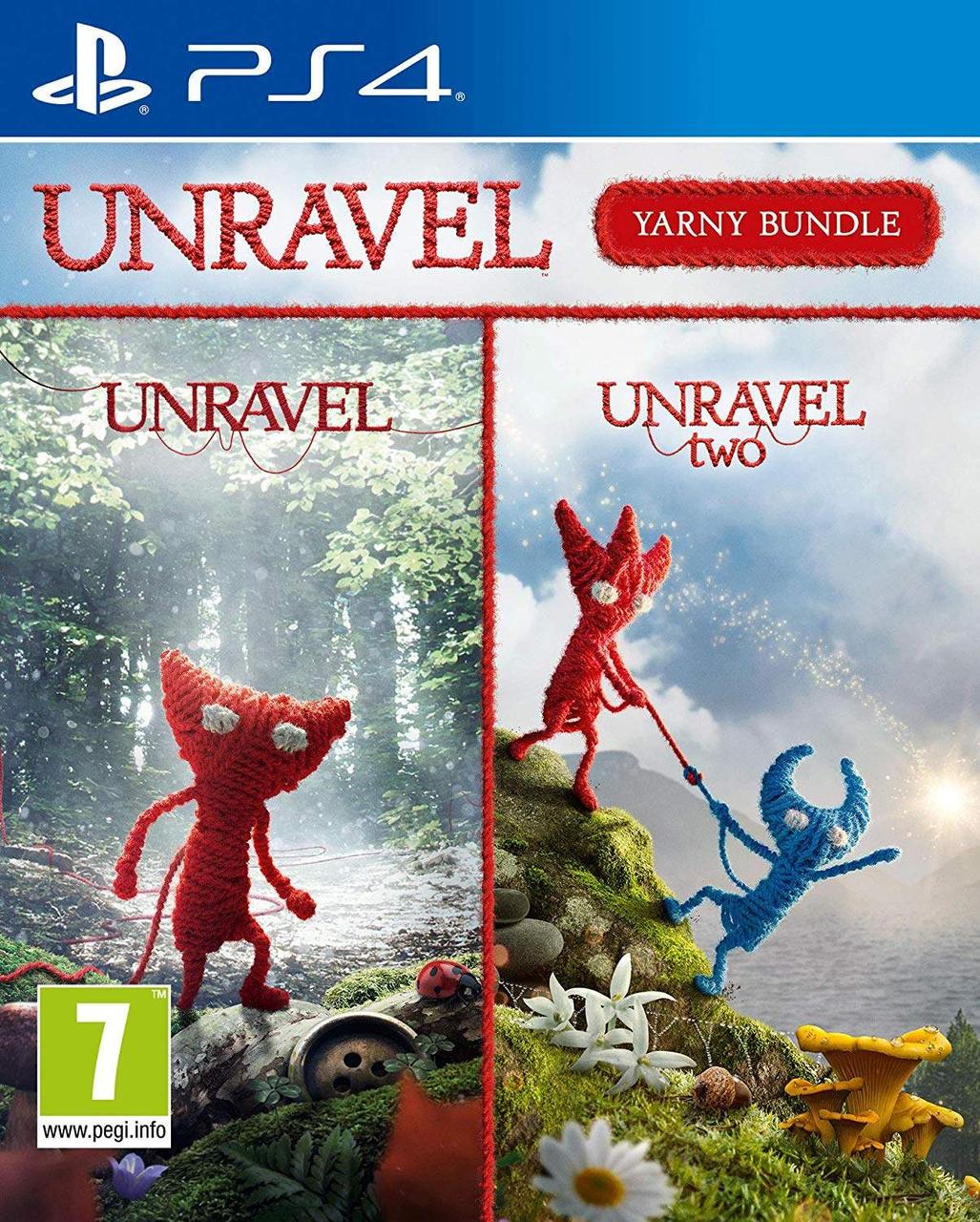

Unravel/Unravel 2 (англійська версія) PS4