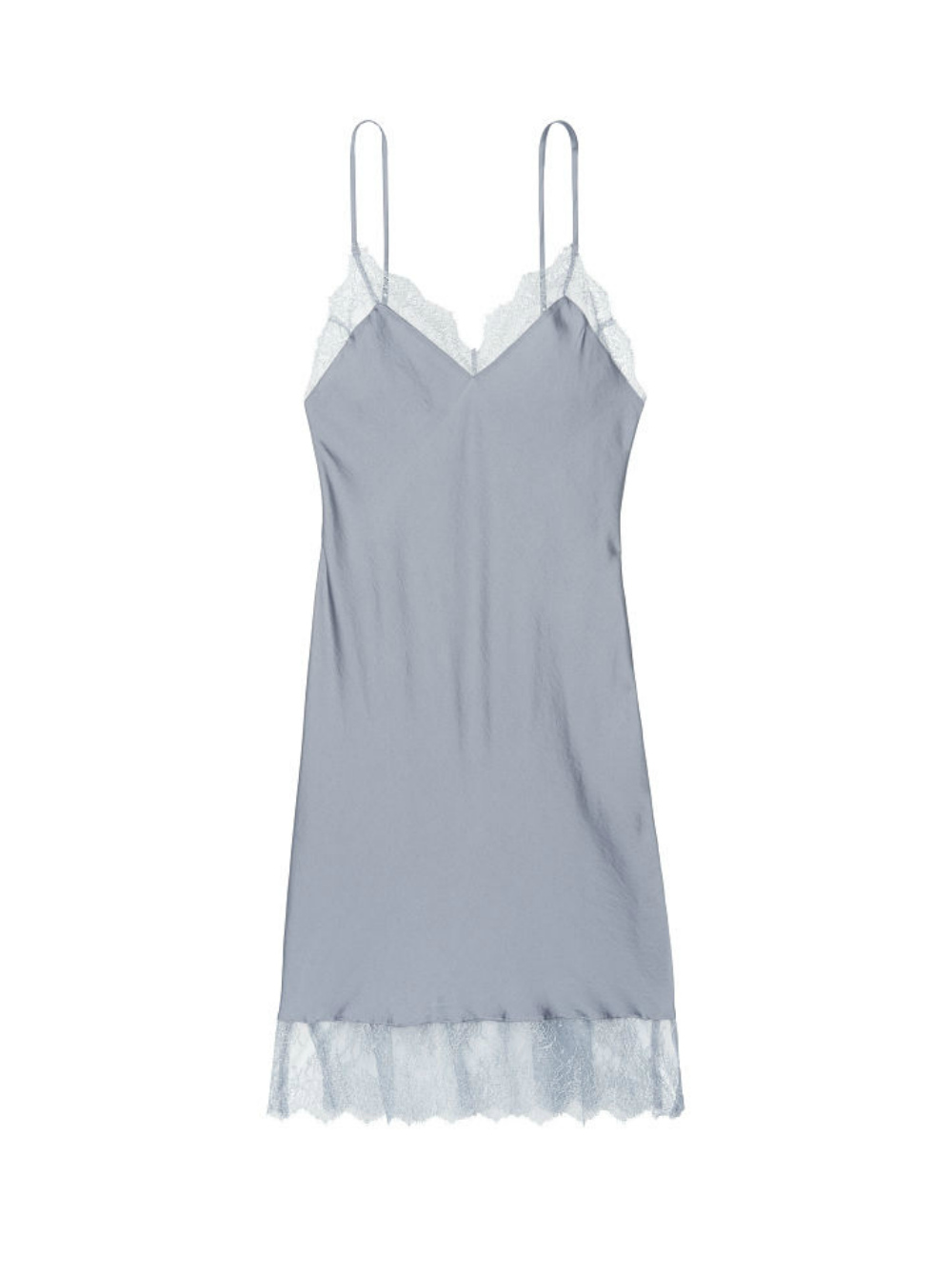 

Пеньюар Victoria's Secret с кружевом ХS Серый (3140)