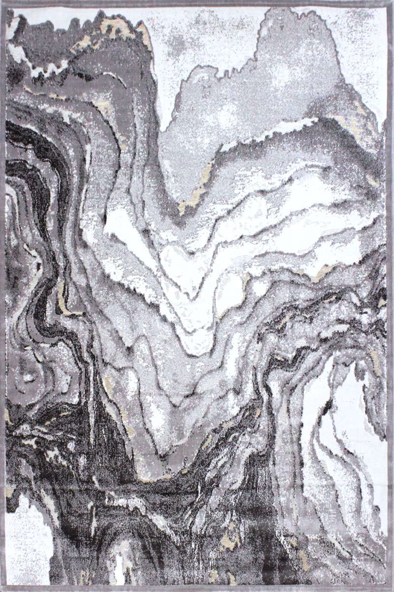 

Ковер современного стиля из вискозы и шенила, машинная работа из Египта 160x235 (21494 Seychelles 0618/Q13 WS 160х235)
