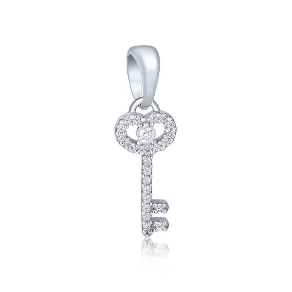 

Срібна підвіска "Key to the heart"