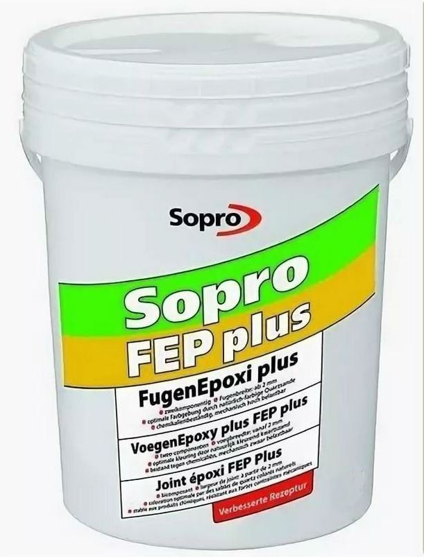 

Эпоксидная затирка для швов Sopro FEP Plus 1501 белая (10) 2 кг