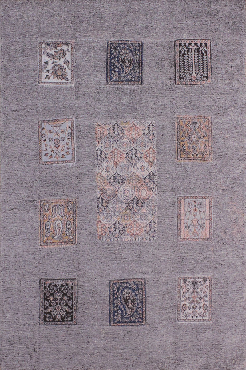 

Ковер современного стиля из коттона, шенилла и полиэстера, машинная работа из Египта 120x180 (21696 Art 3 0796/Q03 120x180)