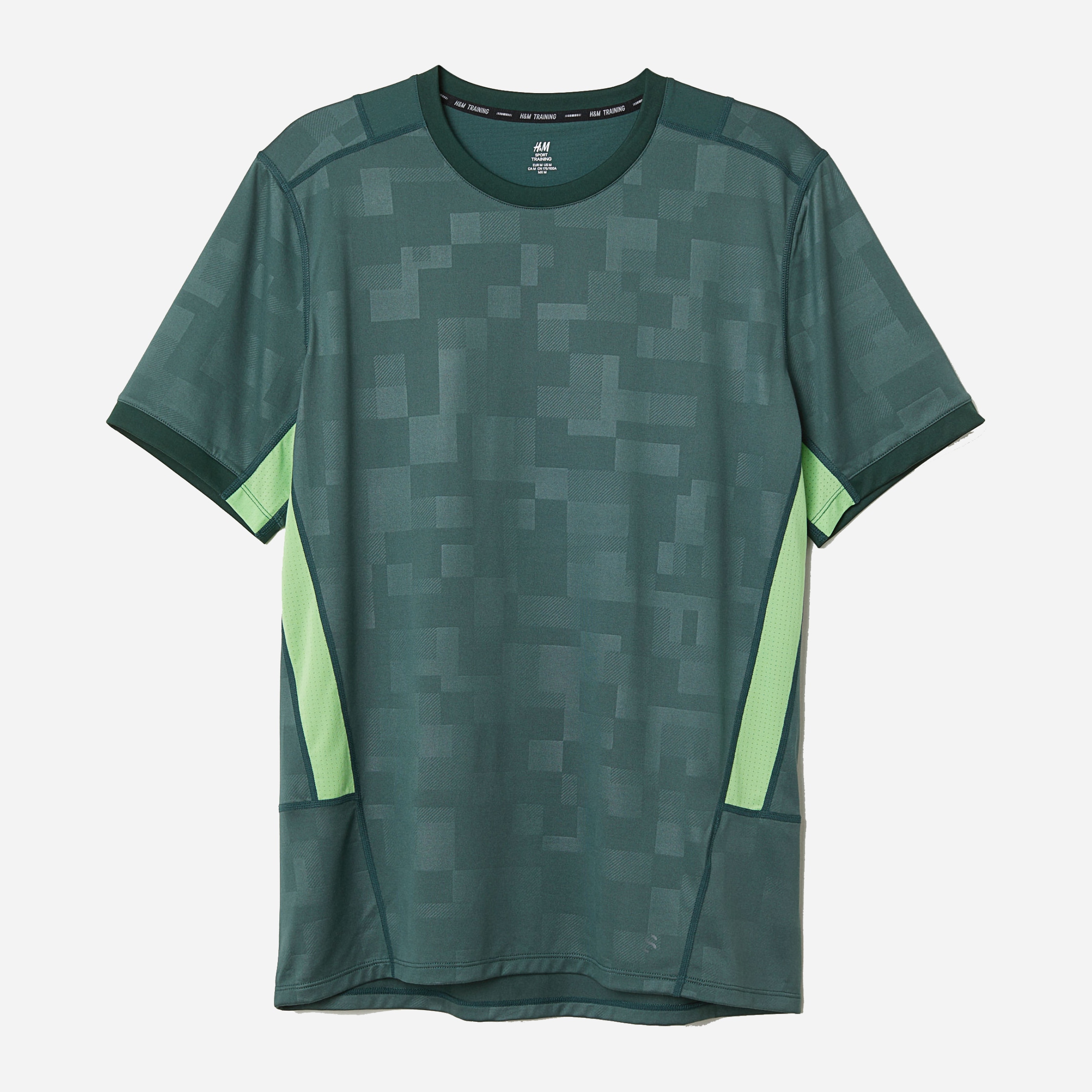 

Футболка H&M 6581638-ACXO XL Темно-зеленая