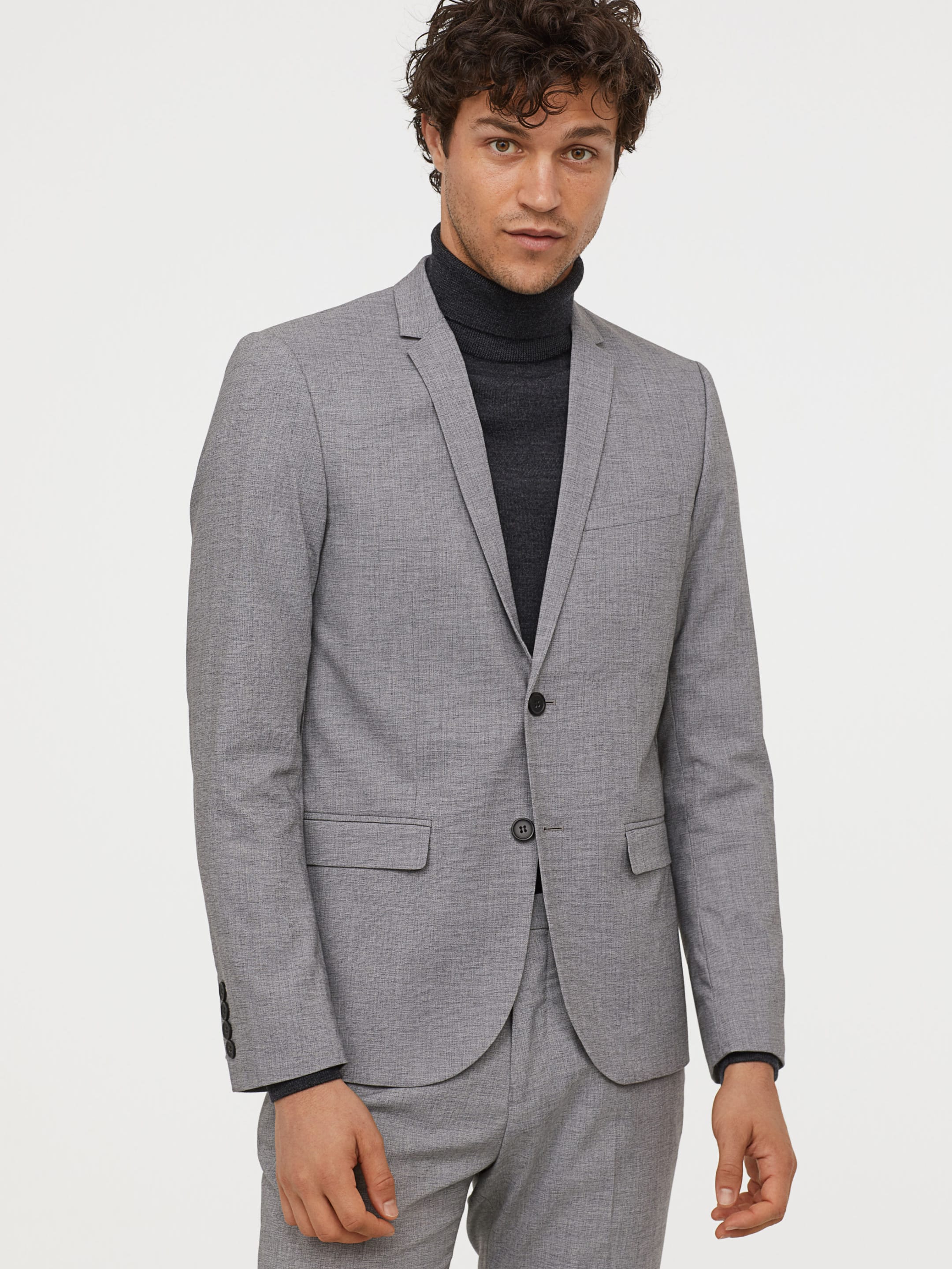 

Пиджак H&M 4512906-ABKU 54 Серый