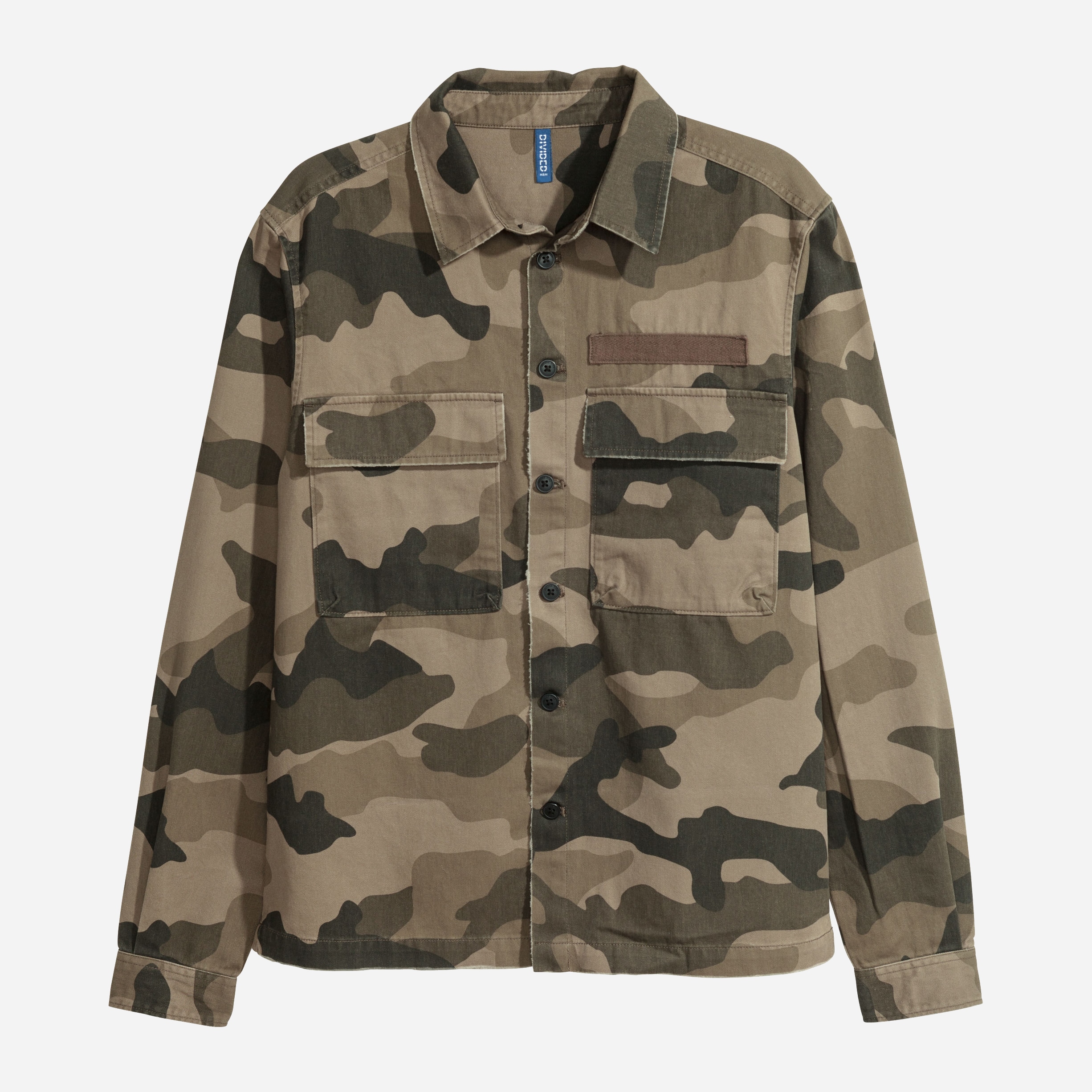 

Рубашка H&M 5142036-ACZE XL Хаки