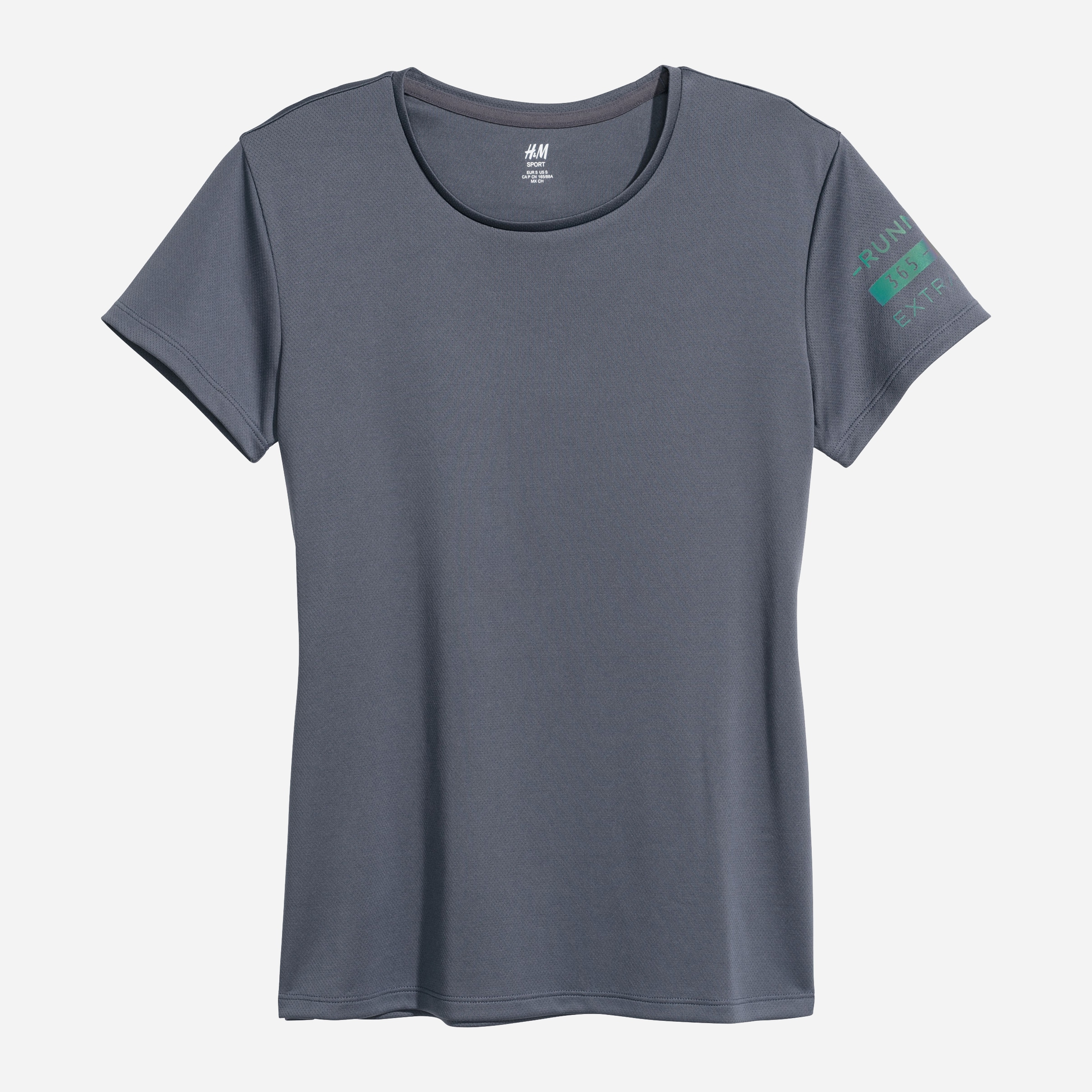 

Футболка H&M Sport 6102897-AAQJ S Темно-синяя