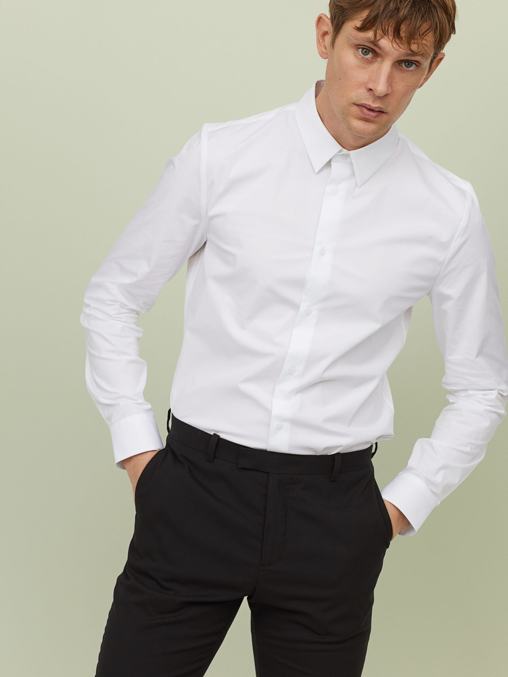 

Рубашка H&M 6183198-ACTS XXL Белая