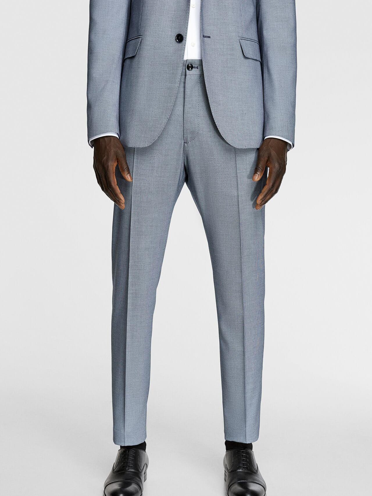 

Брюки Zara 1564/321/060-ABCU 46 Синие с белым
