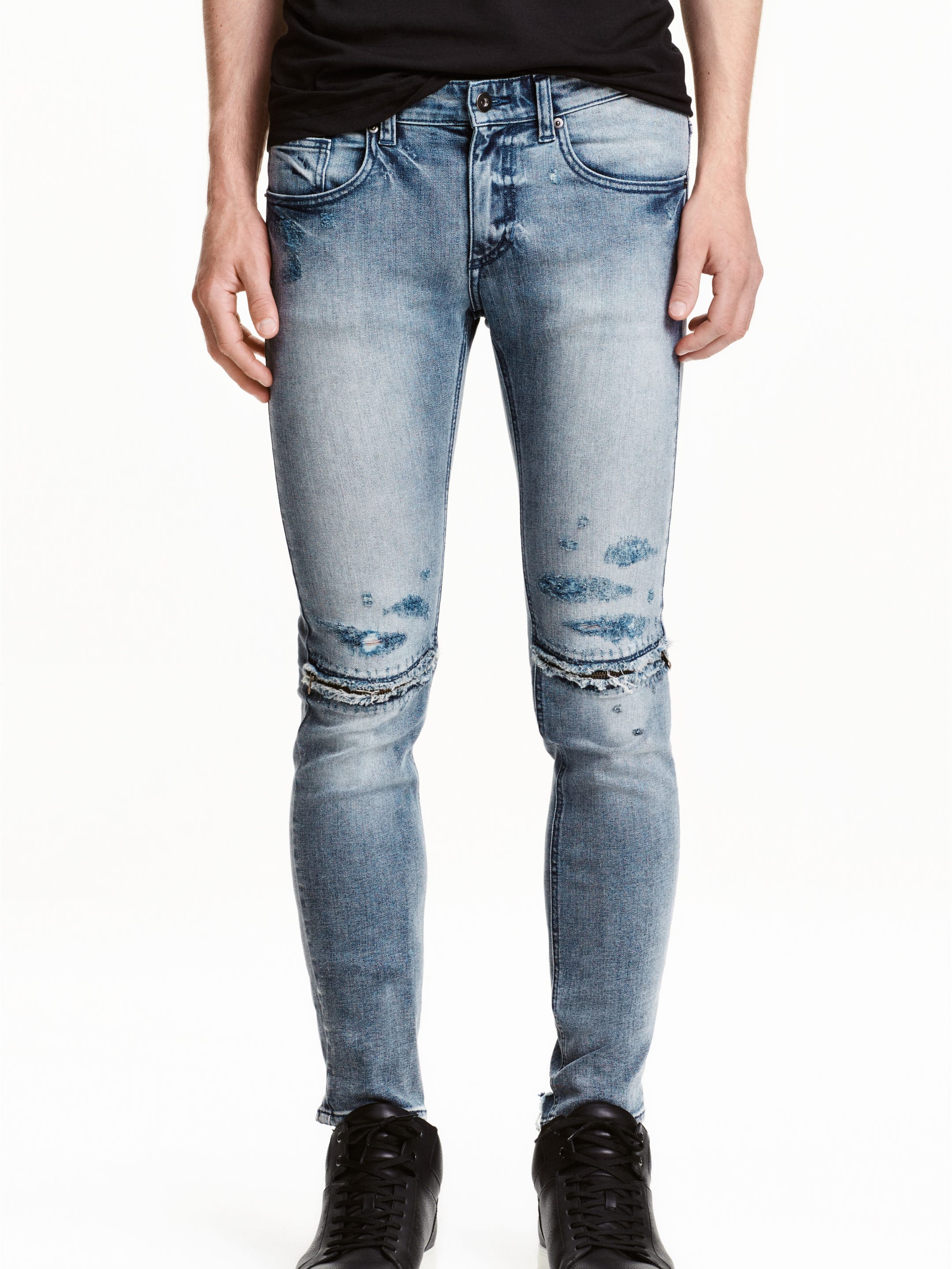 

Джинсы H&M 4334044-ACWX 30 Светло-синие