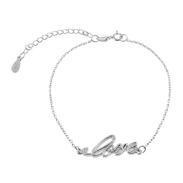 

Срібний браслет "Love" Б2Ф/814