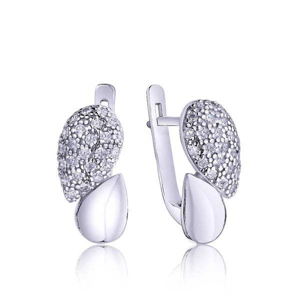 

Срібні сережки "Silver drops"