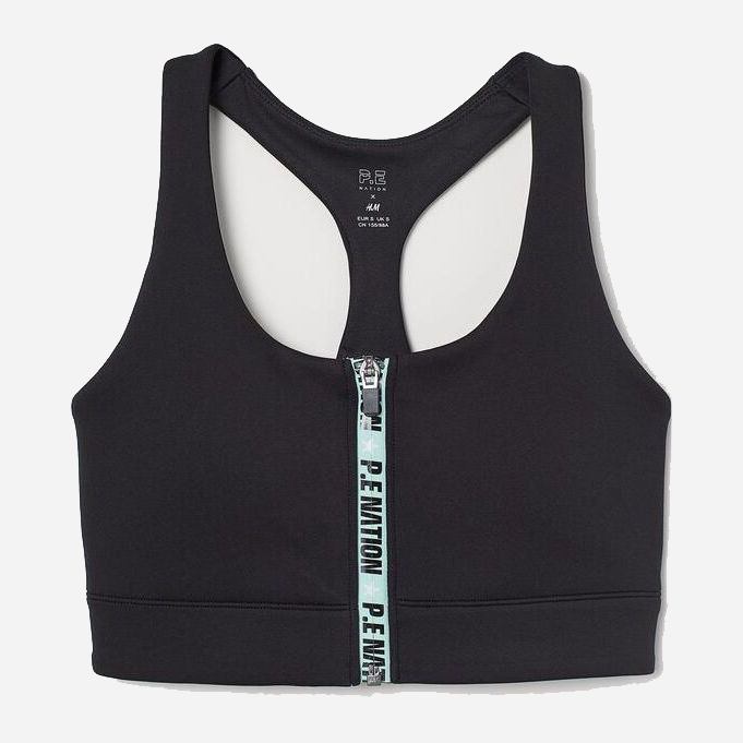 

Спортивный топ H&M Sport 0833720-1  Черный, Спортивный топ H&M Sport 0833720-1 XS Черный