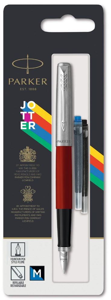 

Ручка перьевая Parker JOTTER 17 Standart Red CT FP M Паркер 15 716