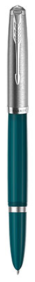 

Перьевая ручка Parker 51 TEAL BLUE CT FP F Паркер 55 311
