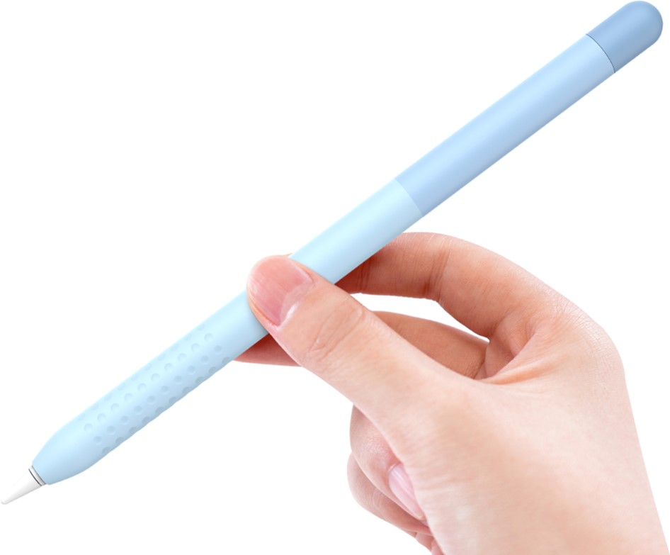 

Градиентный силиконовый чехол AhaStyle для Apple Pencil (1‑го поколения) Голубой (AHA-11021-SBL)