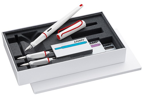 

Набір для каліграфії Lamy Joy білий/червоний