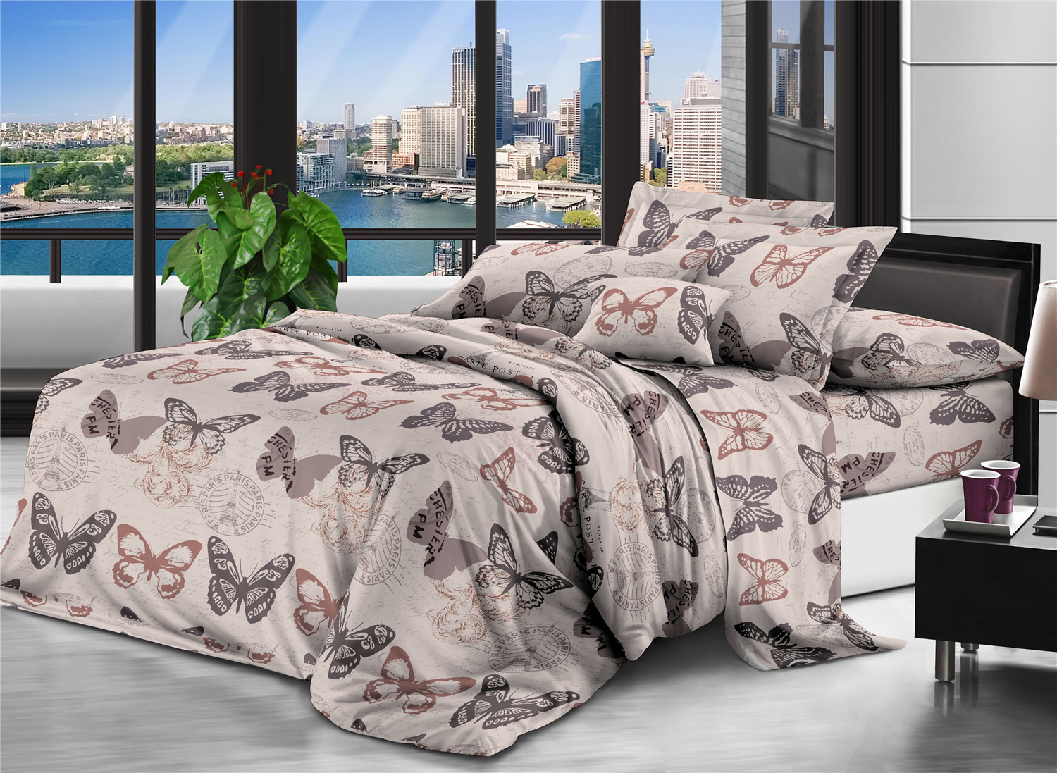 

Комплект постельного белья Modern Микросатин 15-0220 Gaborone 160х220