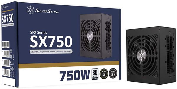 

Блок питания SilverStone SX750 SFX Platinum 750W SST-SX750-PT