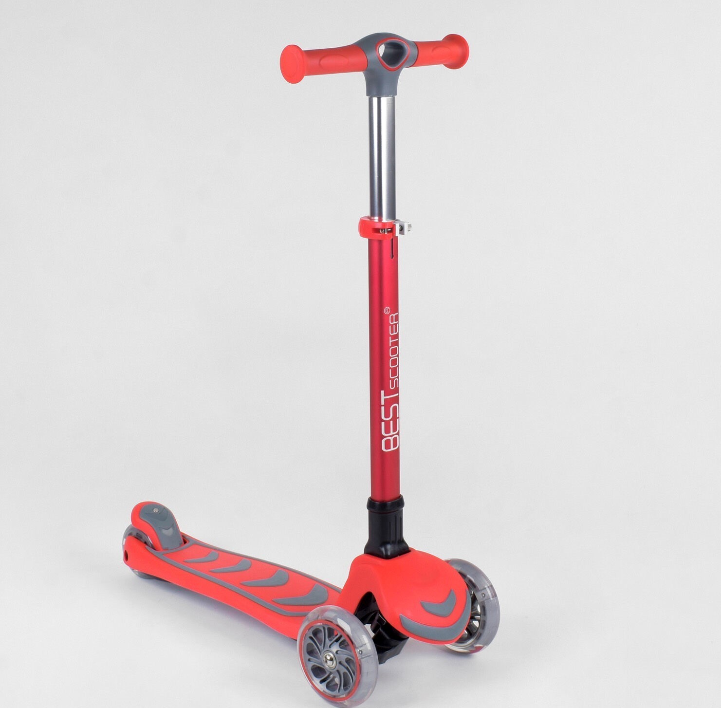 

Самокат трехколесный 92606 Best Scooter, КРАСНЫЙ