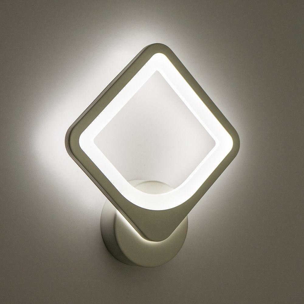 

Настенный светодиодный светильник, бра LUMINARIA TETRA 24W S250 ON/OFF WHITE