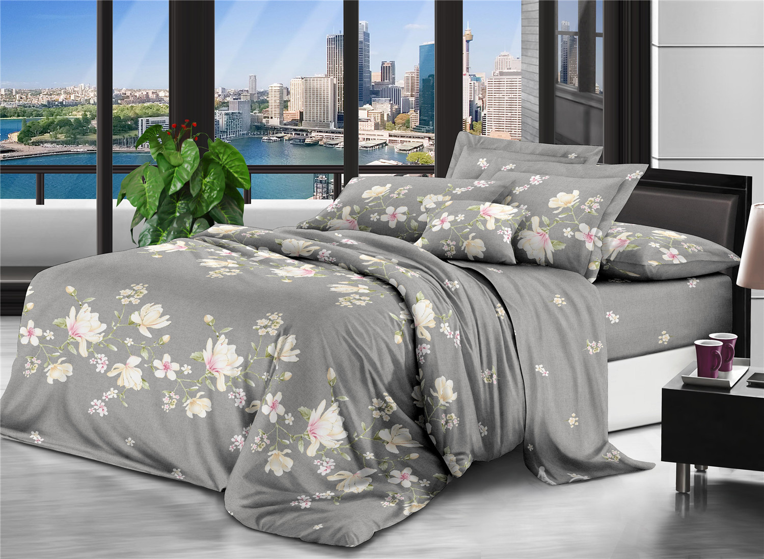 

Простынь Modern Микросатин 15-0225 Conakry 240х260