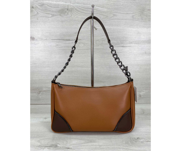 

Женская сумка Welassie Луна рыжая