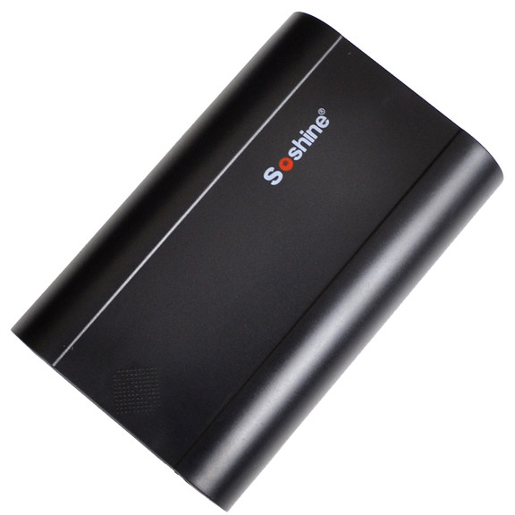 

Кейс/УМБ Soshine E5 Black на 3 сменных аккумулятора 18650, LCD дисплей, 2 порта USB 5V/2.1A, Blister Box