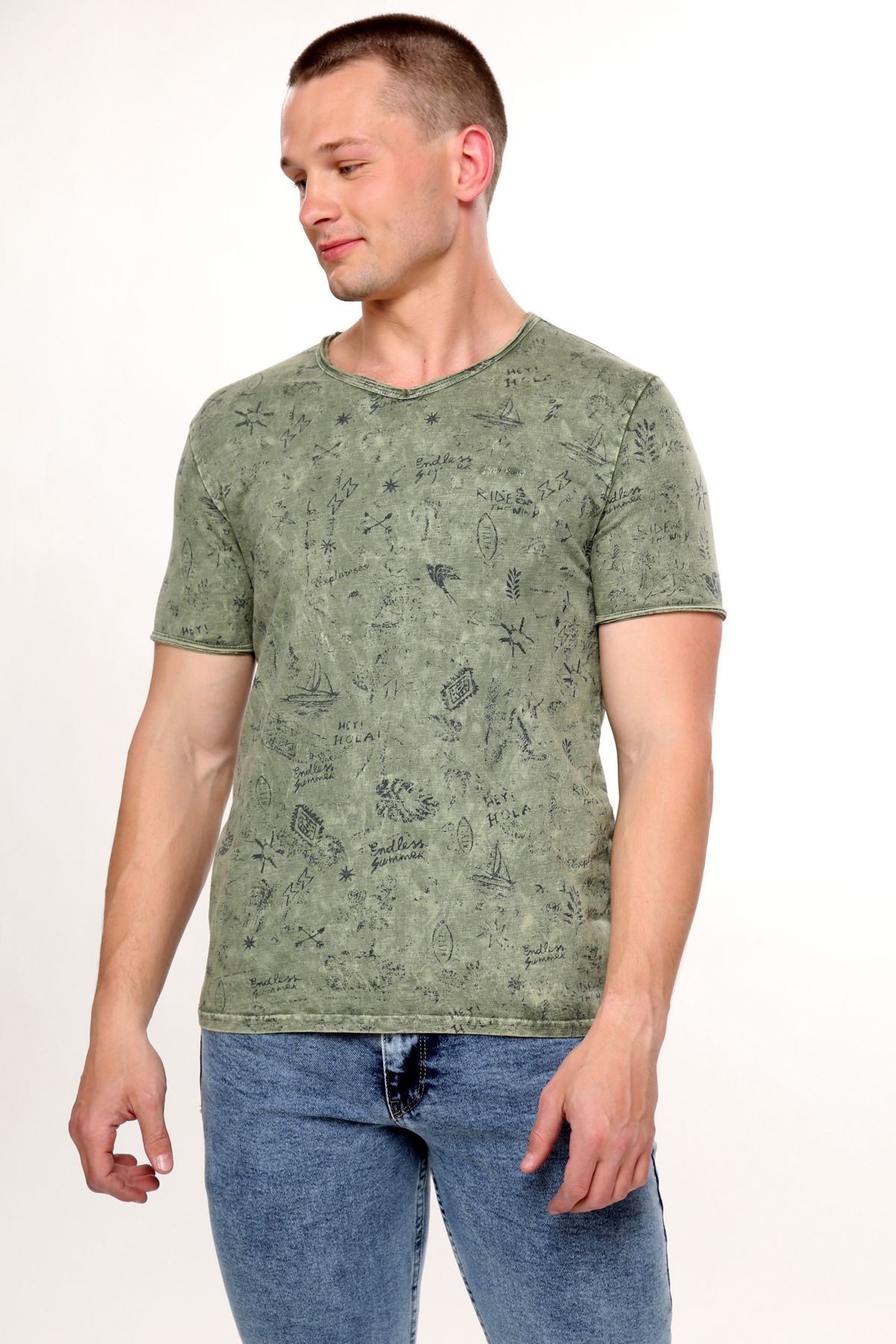 

Футболка JEAN PIERE JP7162 XXL Хакі