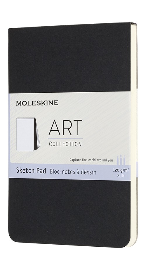 

Скетчбук Moleskine Art Pad кишеньковий 9 х 14 см нелінований чорний