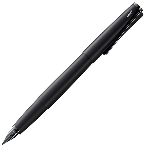 

Чорнильна ручка Lamy Studio All Black чорна перо F (тонке)
